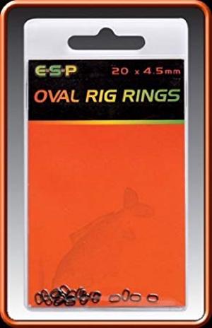 E.S.P. OVAL RIG RINGS, 4,5 MM
